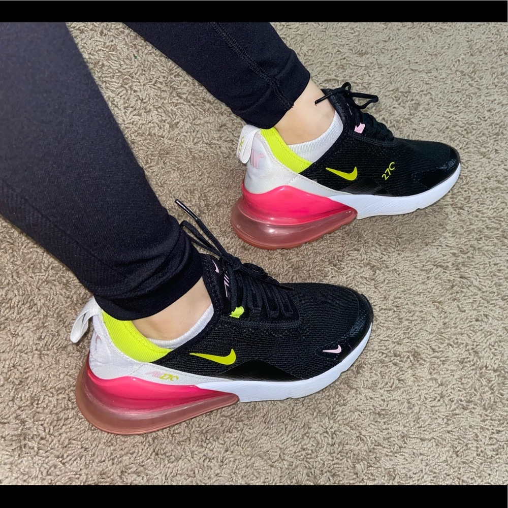 Nike Air Max 270 Pink Womens Rise